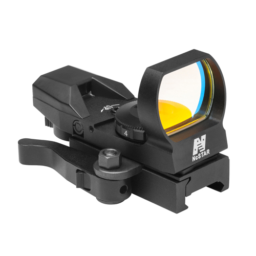 Green Reflex Sight/4 Reticles/Qr Mnt/Blk