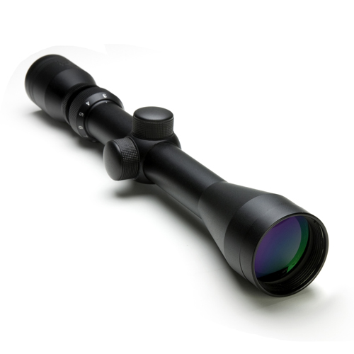 3-9x40 Black Scope/Green Lens/Ring